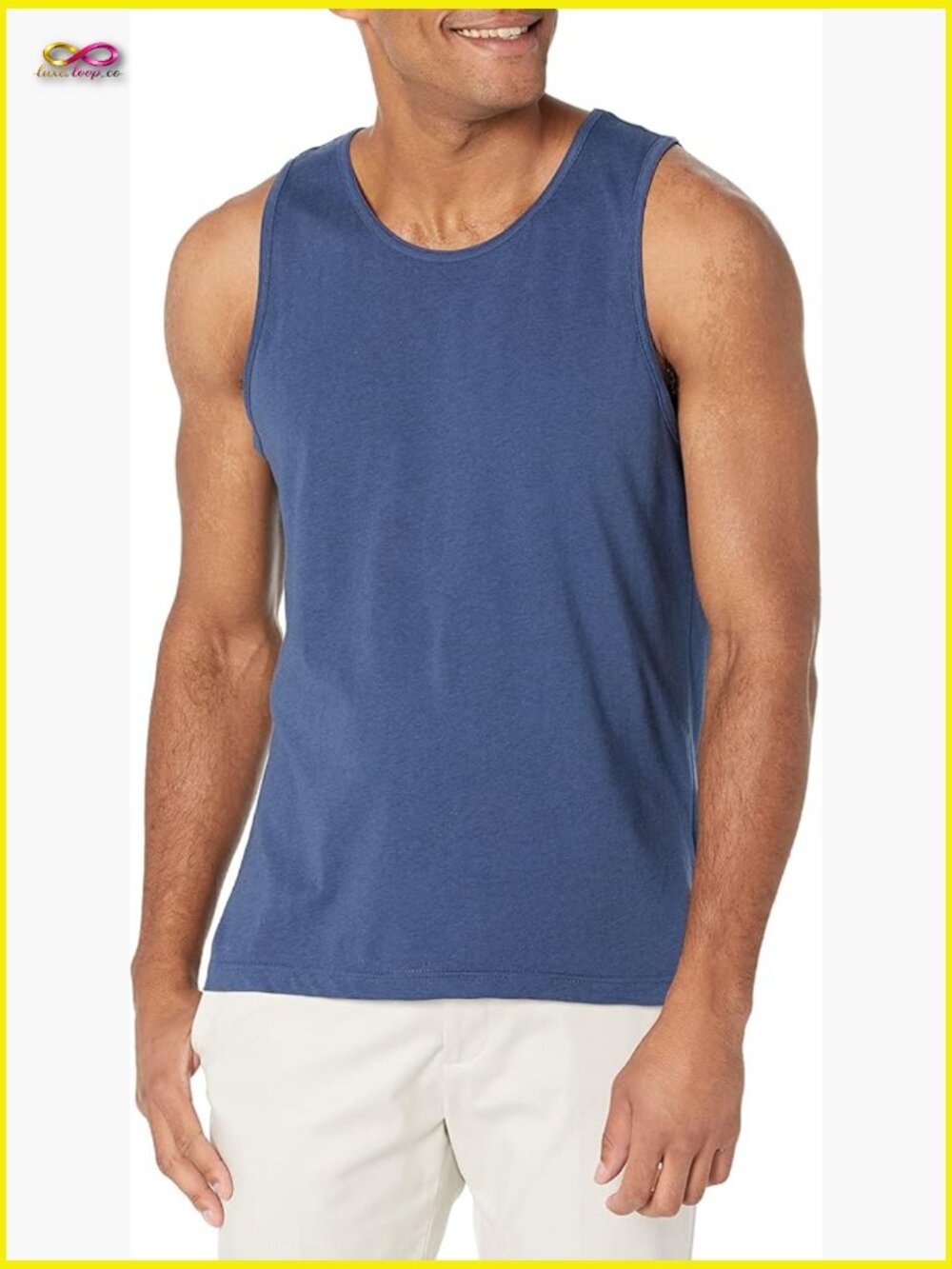 Men's Active Quick Dry Tech Tank Top Moisture Wicking Lightweight Gym